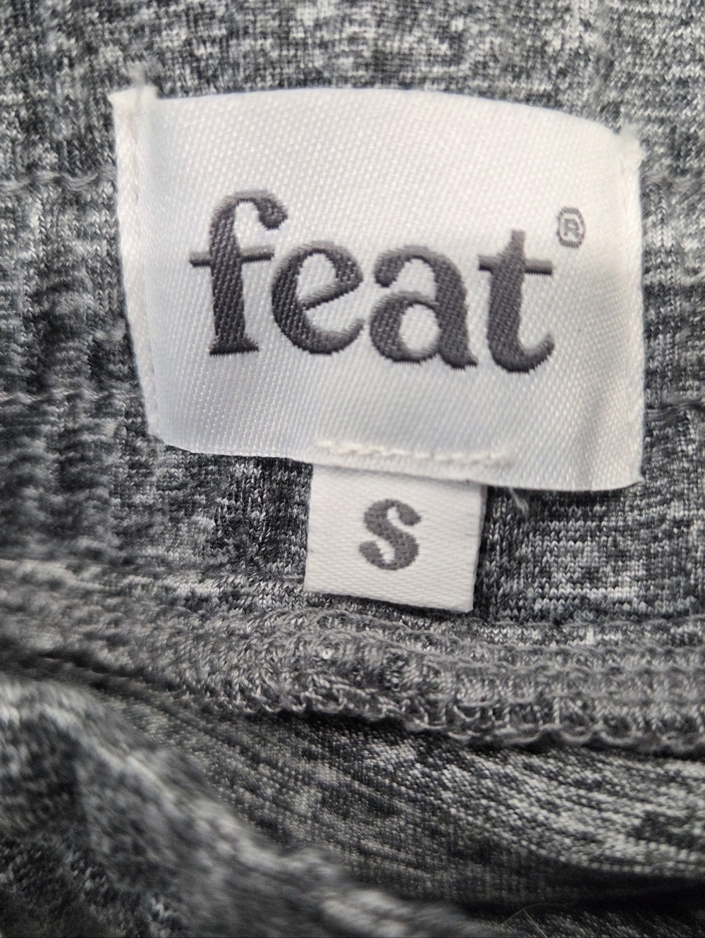 Feat Gray Cozy Drawstring Jogger Sweatpants - Picture 6 of 6